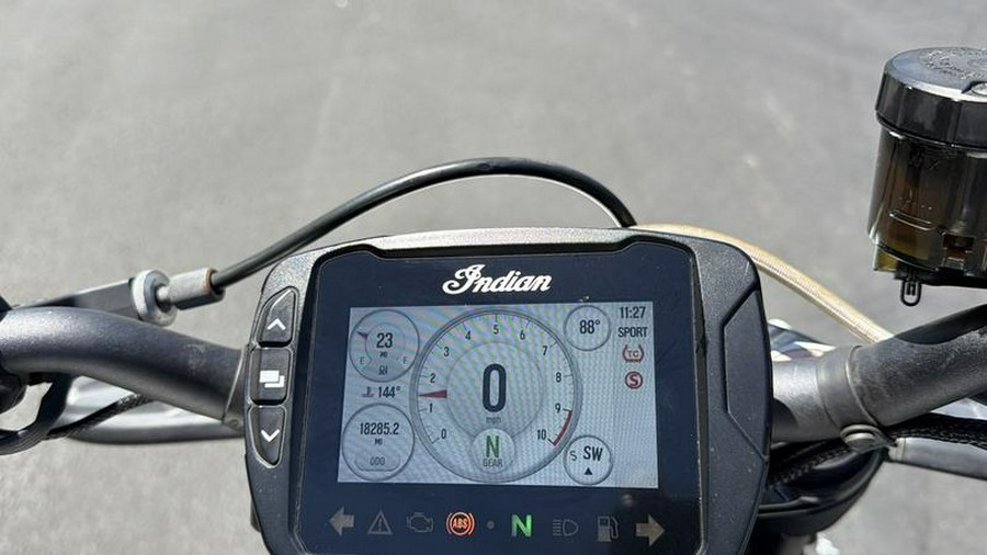 2022 Indian Motorcycle® FTR S White Smoke