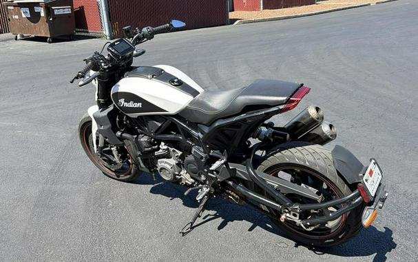2022 Indian Motorcycle® FTR S White Smoke