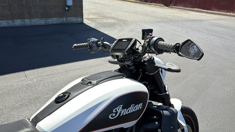 2022 Indian Motorcycle® FTR S White Smoke