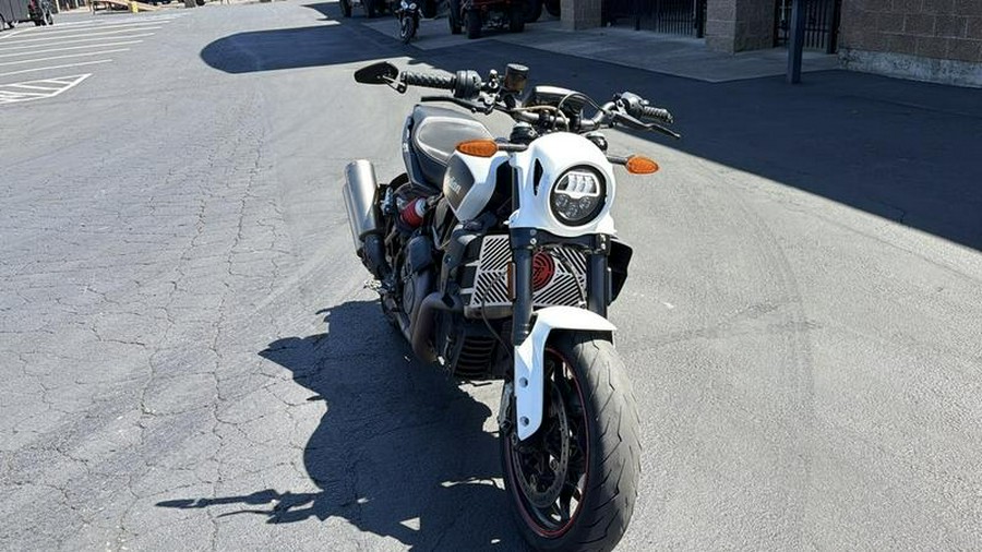 2022 Indian Motorcycle® FTR S White Smoke