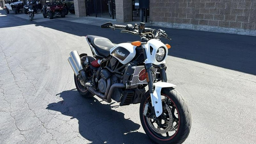 2022 Indian Motorcycle® FTR S White Smoke