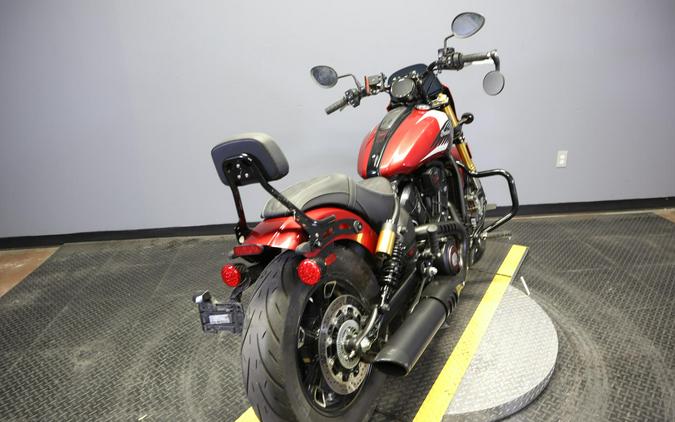 2025 Indian Motorcycle 101 Scout Sunset Red Metallic with Graphics