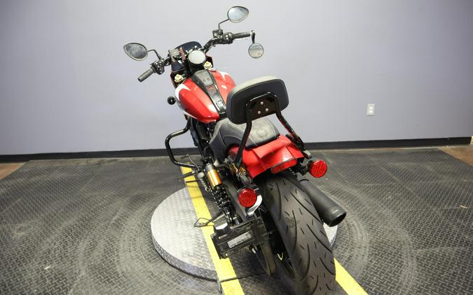 2025 Indian Motorcycle 101 Scout Sunset Red Metallic with Graphics