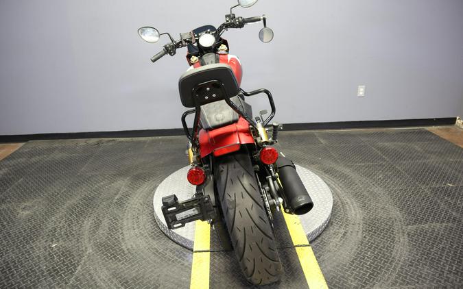 2025 Indian Motorcycle 101 Scout Sunset Red Metallic with Graphics