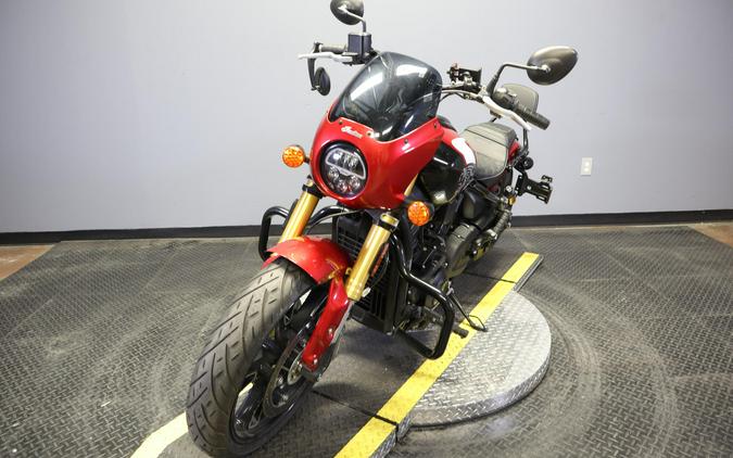 2025 Indian Motorcycle 101 Scout Sunset Red Metallic with Graphics