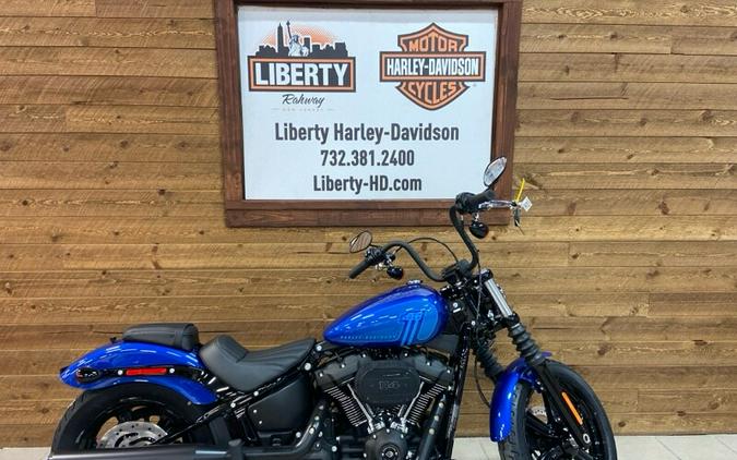 2024 Harley-Davidson Street Bob 114 Blue Burst FXBBS