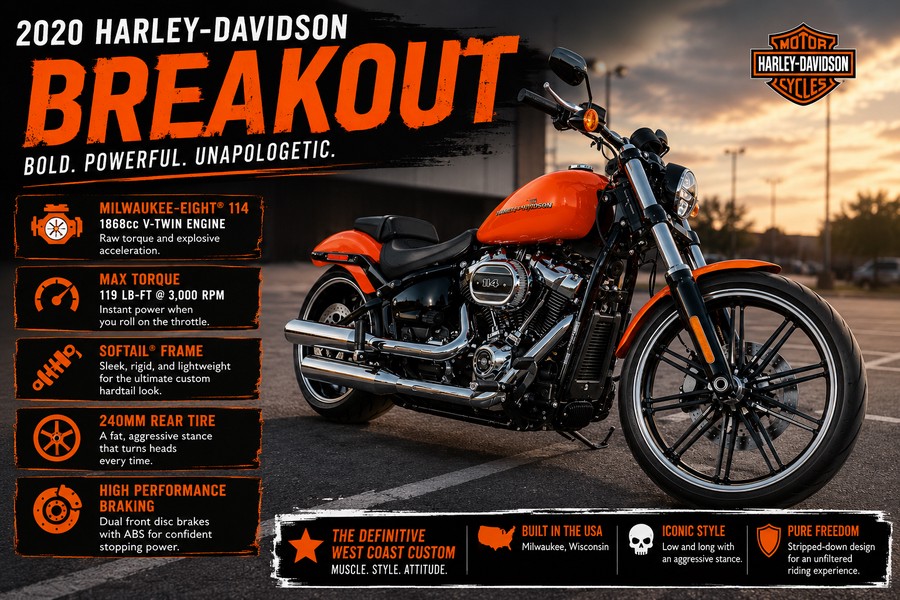 2020 HARLEY-DAVIDSON FXBRS - F029001