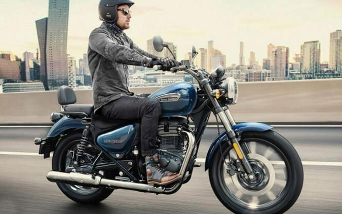 2022 Royal Enfield Meteor Stellar Blue