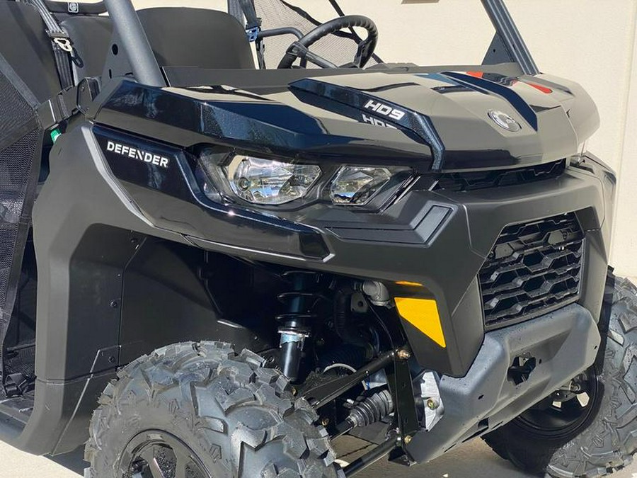 2024 Can-Am® Defender DPS HD9 Timeless Black