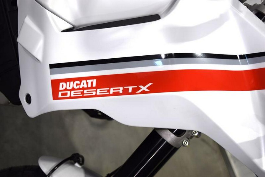 2024 Ducati DesertX White Livery