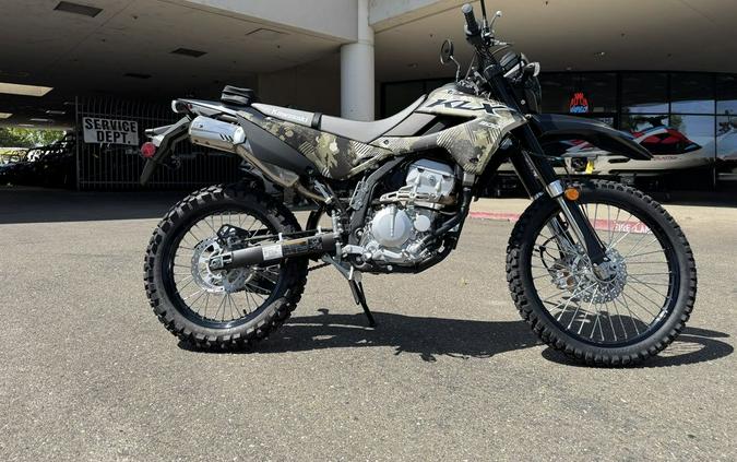 2026 Kawasaki KLX®300 Cypher Camo Beige