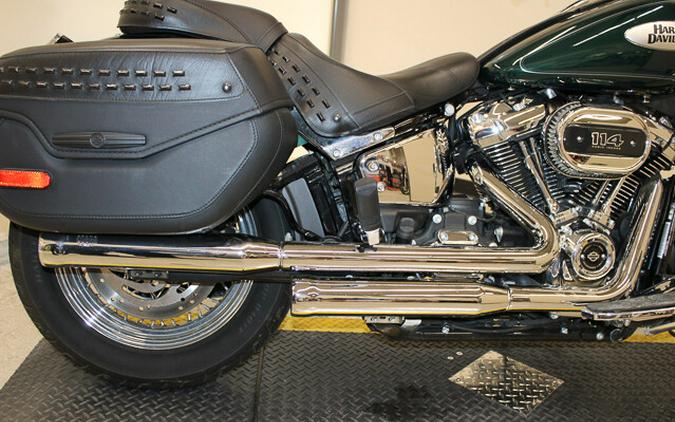Used 2024 Harley-Davidson Heritage Classic 114 Cruiser FLHCS Motorcycle For Sale In Miami, Florida