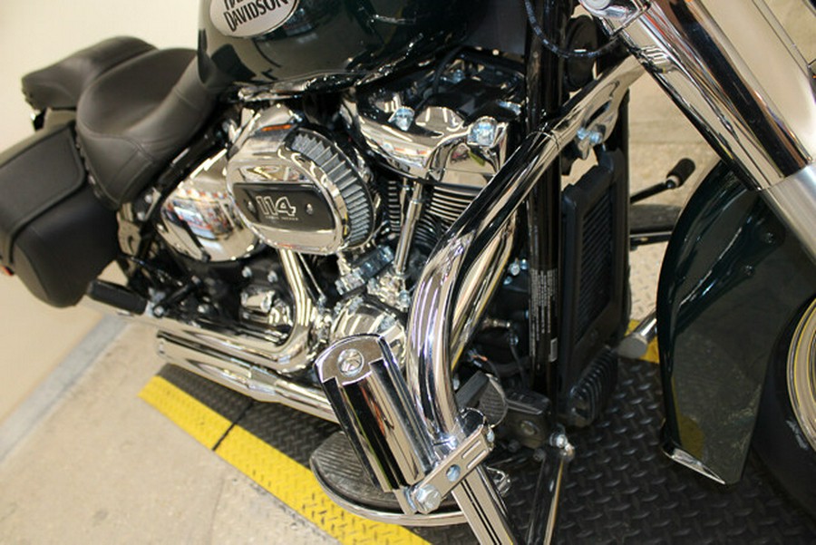 Used 2024 Harley-Davidson Heritage Classic 114 Cruiser FLHCS Motorcycle For Sale In Miami, Florida