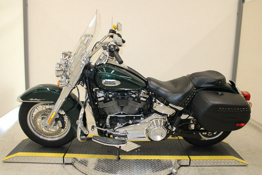 Used 2024 Harley-Davidson Heritage Classic 114 Cruiser FLHCS Motorcycle For Sale In Miami, Florida