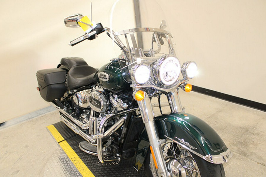 Used 2024 Harley-Davidson Heritage Classic 114 Cruiser FLHCS Motorcycle For Sale In Miami, Florida