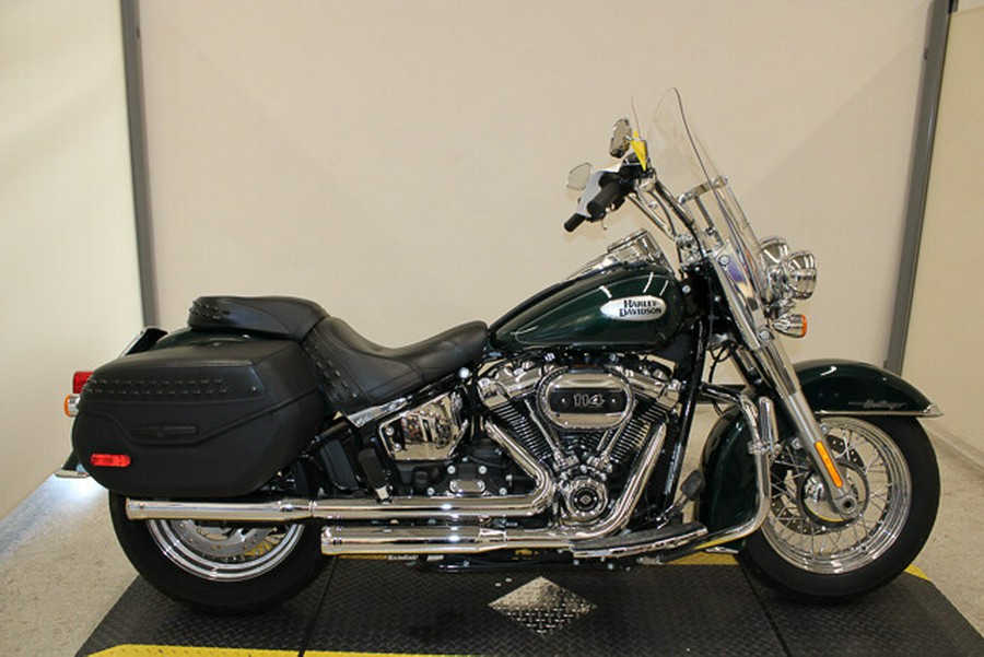Used 2024 Harley-Davidson Heritage Classic 114 Cruiser FLHCS Motorcycle For Sale In Miami, Florida