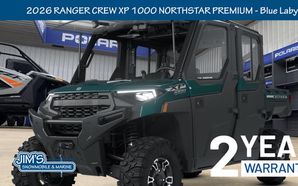 2026 Polaris Ranger Crew XP® 1000 NorthStar Edition Premium - Blue Labyrinth
