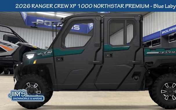 2026 Polaris Ranger Crew XP® 1000 NorthStar Edition Premium - Blue Labyrinth