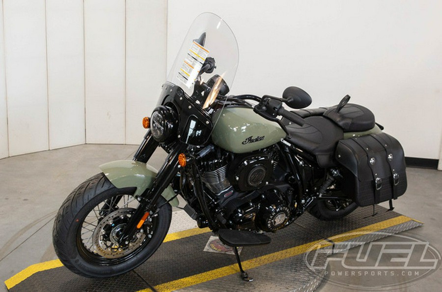 2025 Indian Super Chief Dark Horse Moss Green