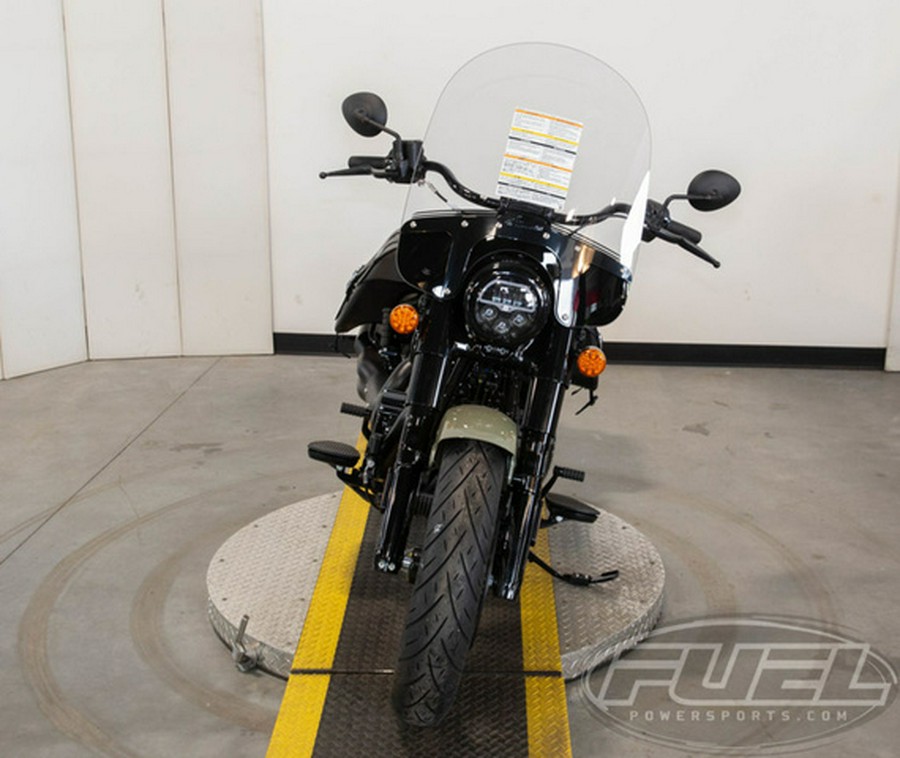 2025 Indian Super Chief Dark Horse Moss Green