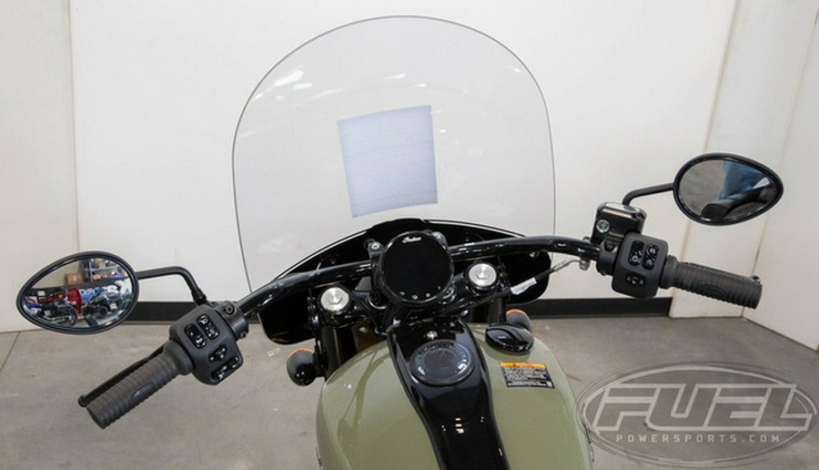 2025 Indian Super Chief Dark Horse Moss Green