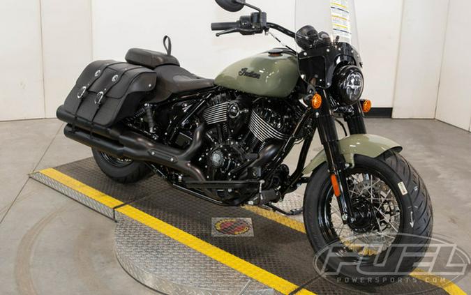 2025 Indian Super Chief Dark Horse Moss Green