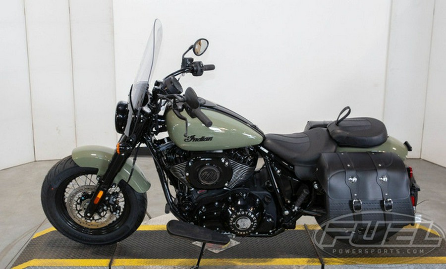 2025 Indian Super Chief Dark Horse Moss Green