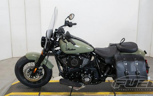 2025 Indian Super Chief Dark Horse Moss Green