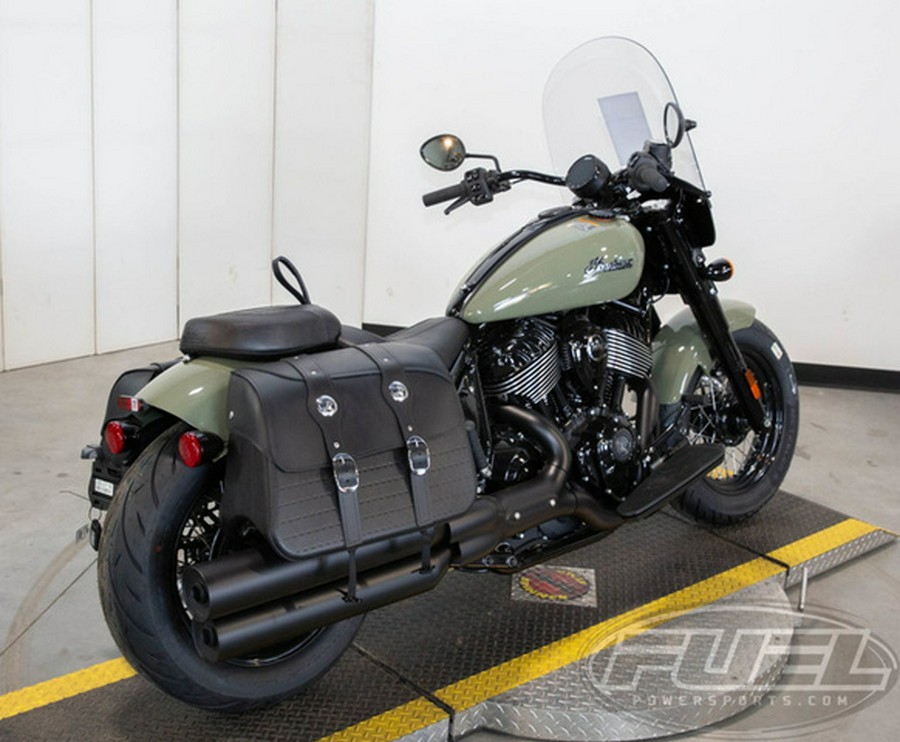2025 Indian Super Chief Dark Horse Moss Green
