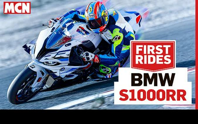 NEW 2023 BMW S1000RR turns riding into a video game | MCN Review