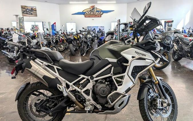 2023 Triumph Tiger 1200 Rally Pro Matte Khaki Green