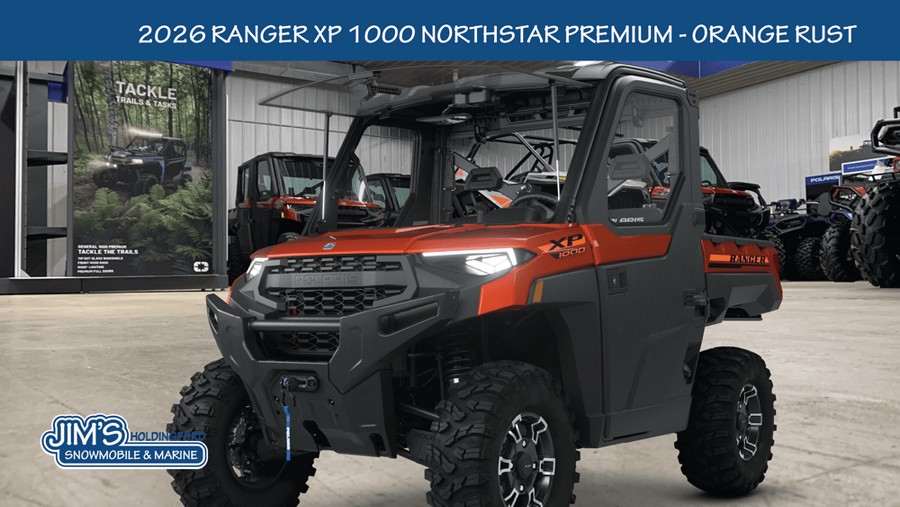2026 Polaris Ranger XP® 1000 NorthStar Edition Premium - Orange Rust