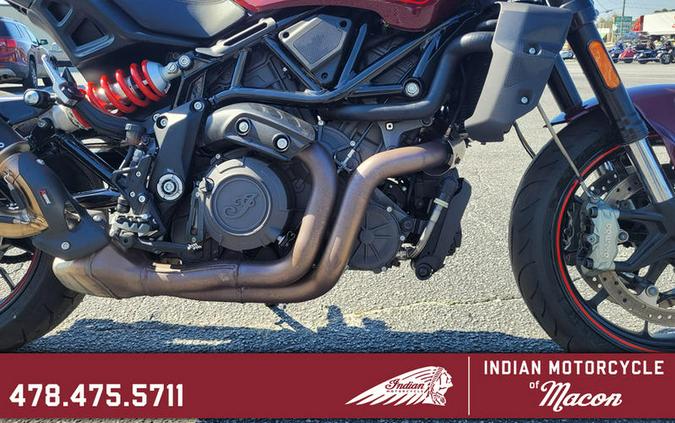 2022 Indian Motorcycle® FTR S Maroon Metallic