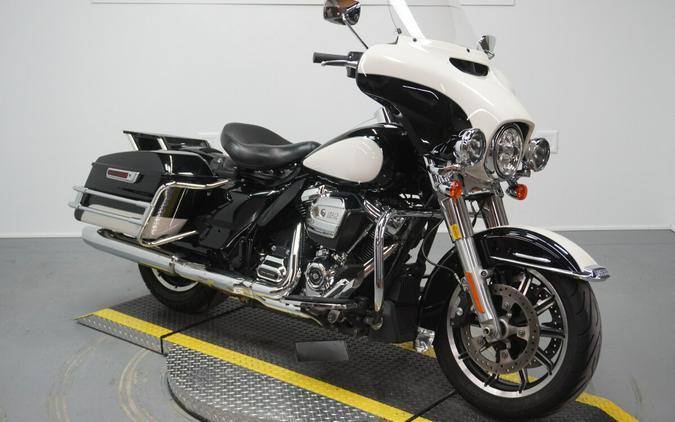 2020 Police Electra Glide WHITE / BLACK