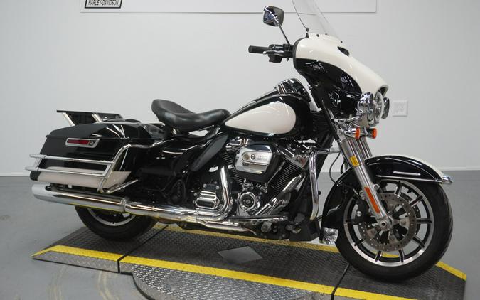2020 Police Electra Glide WHITE / BLACK