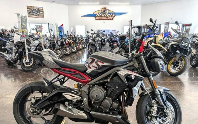 2022 Triumph Street Triple RS Silver Ice RS
