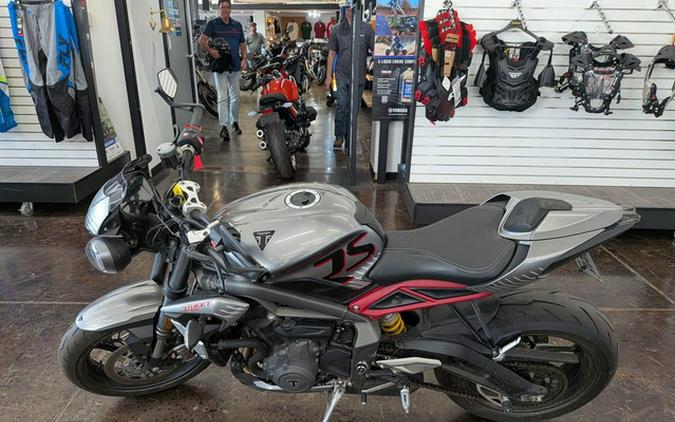 2022 Triumph Street Triple RS Silver Ice RS