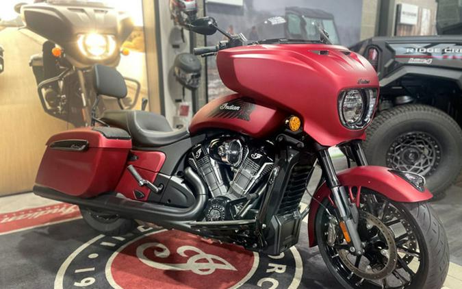 2025 Indian Chieftain PowerPlus Dark Horse Sunset Red Smoke