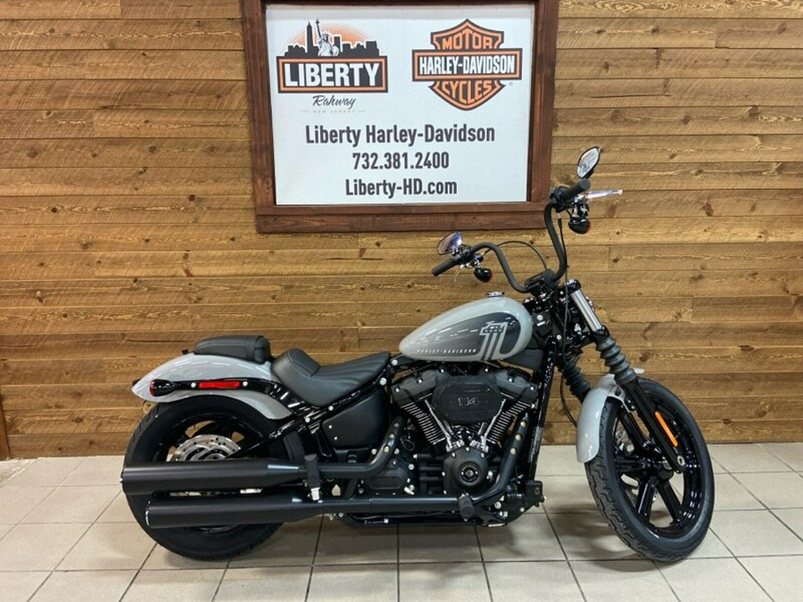 2024 Harley-Davidson Street Bob 114 Billiard Gray FXBBS