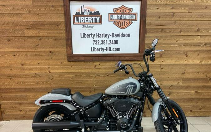 2024 Harley-Davidson Street Bob 114 Billiard Gray FXBBS