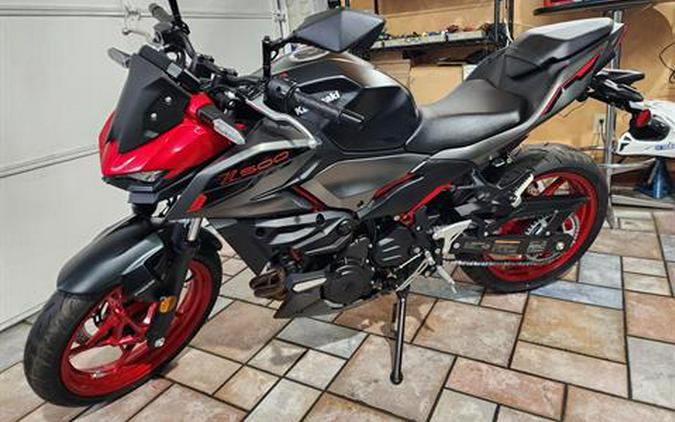 2024 Kawasaki Z500 SE ABS
