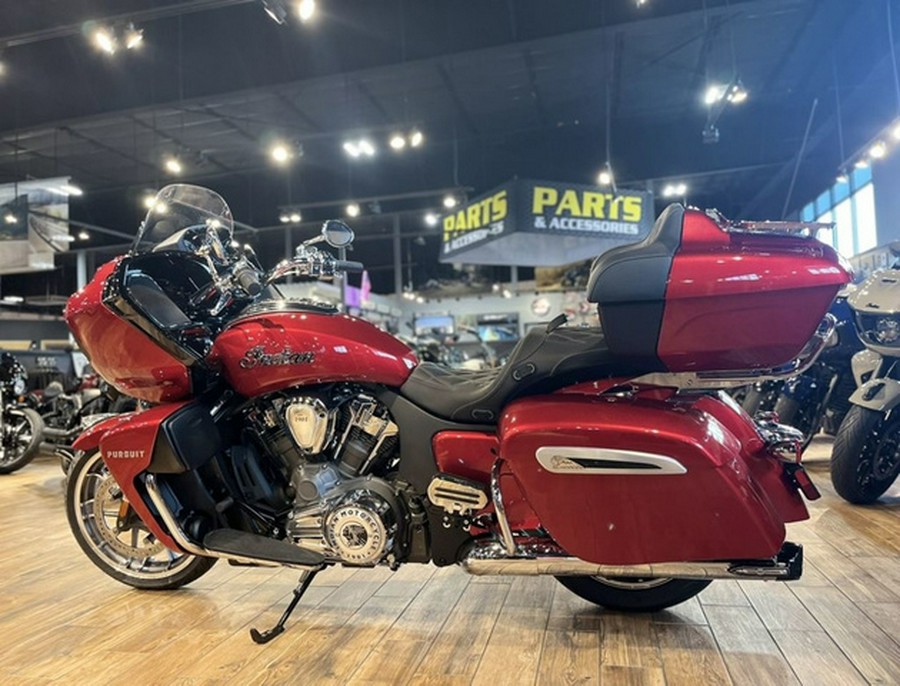 2024 Indian Pursuit Limited Sunset Red Metallic