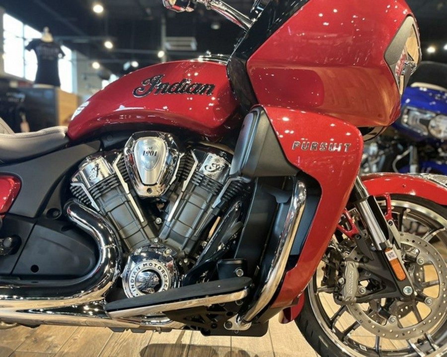 2024 Indian Pursuit Limited Sunset Red Metallic