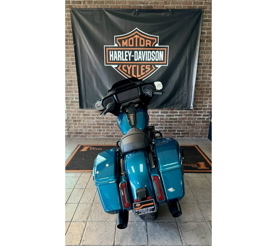 2026 Harley-Davidson Street Glide Teal Thunder / Vivid Black Black Trim