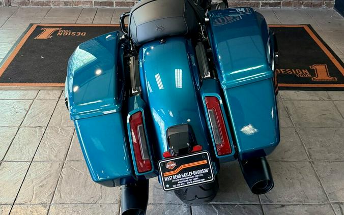 2026 Harley-Davidson Street Glide Teal Thunder / Vivid Black Black Trim
