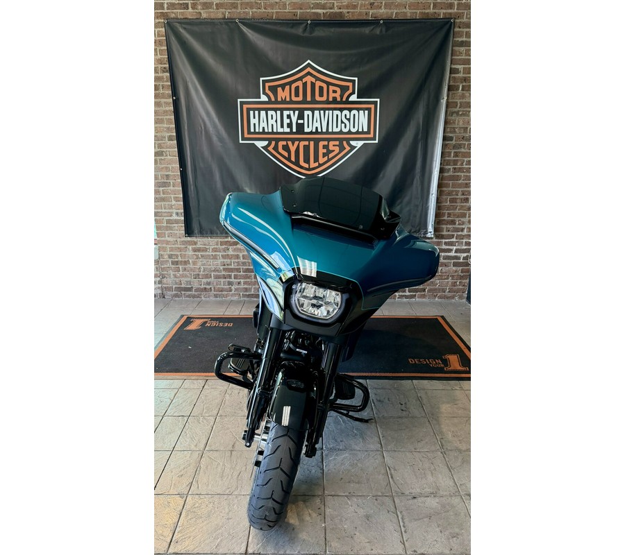 2026 Harley-Davidson Street Glide Teal Thunder / Vivid Black Black Trim
