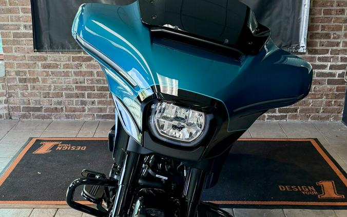 2026 Harley-Davidson Street Glide Teal Thunder / Vivid Black Black Trim