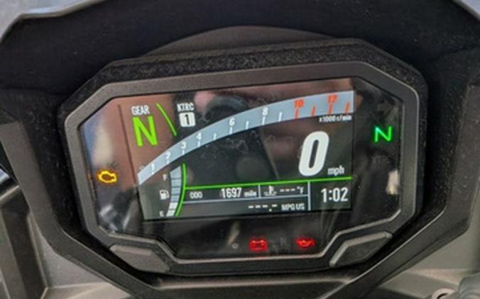 2024 Kawasaki Ninja 650 Metallic Matte Graphenesteel Gray/Ebony