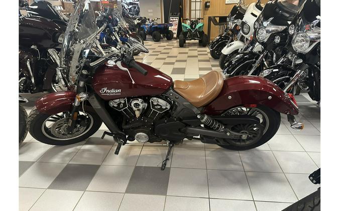 2018 Indian Motorcycle SCOUT ABS, BURGUNDY METALLIC, 49ST