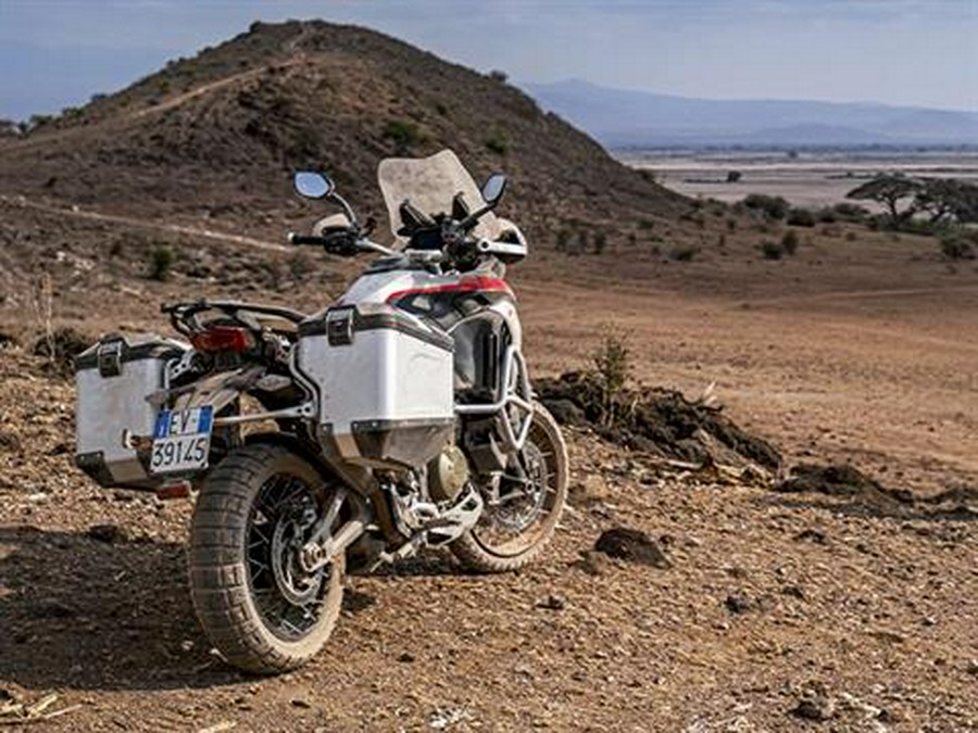 2024 Ducati Multistrada V4 Rally Adventure Travel & Radar